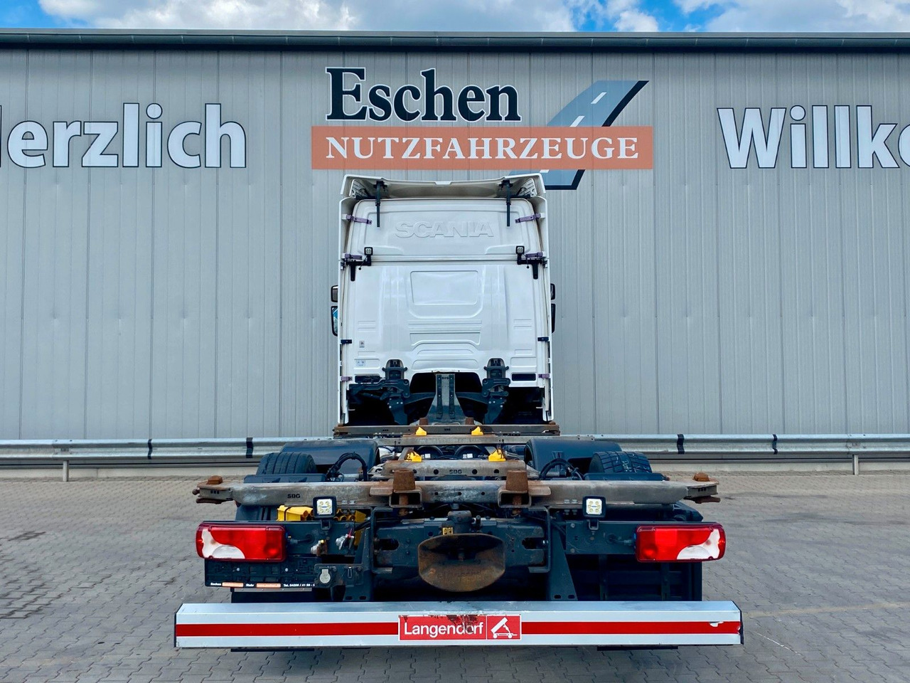 Scania R 450 B 6x2*4 BDF | Retarder*AHK*Lift*SDG Rahmen - Konteinerveduk/ Tõstukiga veoauto: pilt 4 Scania R 450 B 6x2*4 BDF | Retarder*AHK*Lift*SDG Rahmen - Konteinerveduk/ Tõstukiga veoauto: pilt 4