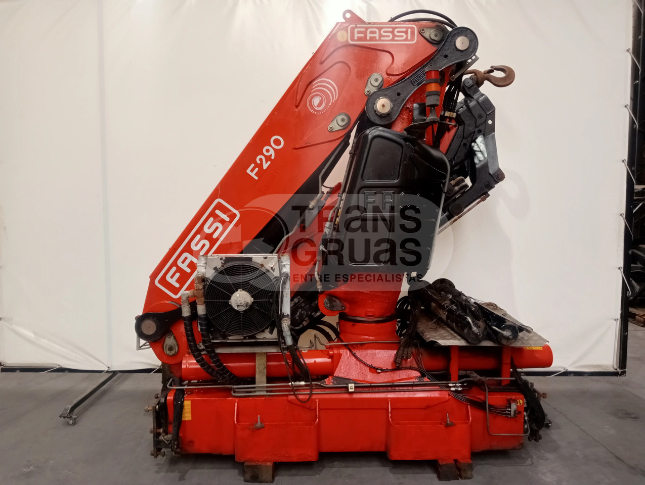 Grúa Fassi F290A.24 - Kraana-manipulaator - Veoauto: pilt 2 Grúa Fassi F290A.24 - Kraana-manipulaator - Veoauto: pilt 2
