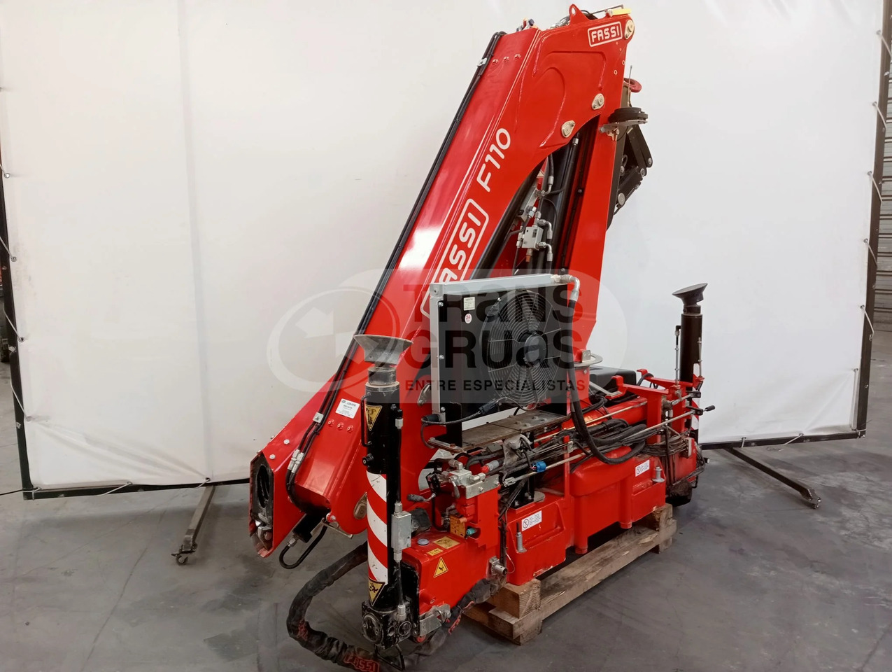 Grúa hidráulica Fassi F110B.0.24 E-ACTIVE - Kraana-manipulaator: pilt 1 Grúa hidráulica Fassi F110B.0.24 E-ACTIVE - Kraana-manipulaator: pilt 1