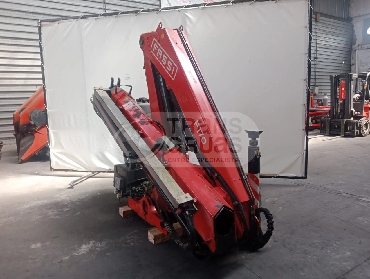 Grúa hidráulica Fassi F170A.23 - Kraana-manipulaator: pilt 4 Grúa hidráulica Fassi F170A.23 - Kraana-manipulaator: pilt 4