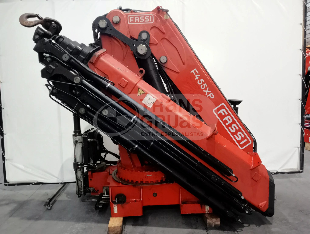 Grúa hidráulica Fassi F455AXP.28 - Kraana-manipulaator: pilt 4 Grúa hidráulica Fassi F455AXP.28 - Kraana-manipulaator: pilt 4
