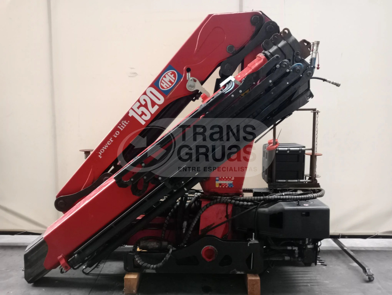 Grúa hidráulica HMF 1520 K4 - Kraana-manipulaator: pilt 2 Grúa hidráulica HMF 1520 K4 - Kraana-manipulaator: pilt 2