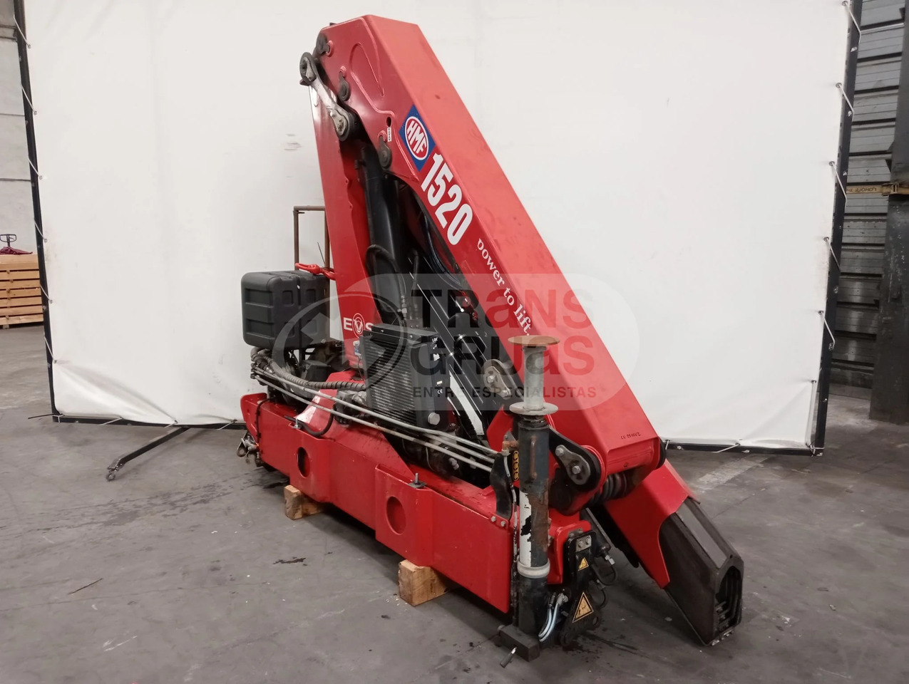 Grúa hidráulica HMF 1520 K4 - Kraana-manipulaator: pilt 3 Grúa hidráulica HMF 1520 K4 - Kraana-manipulaator: pilt 3