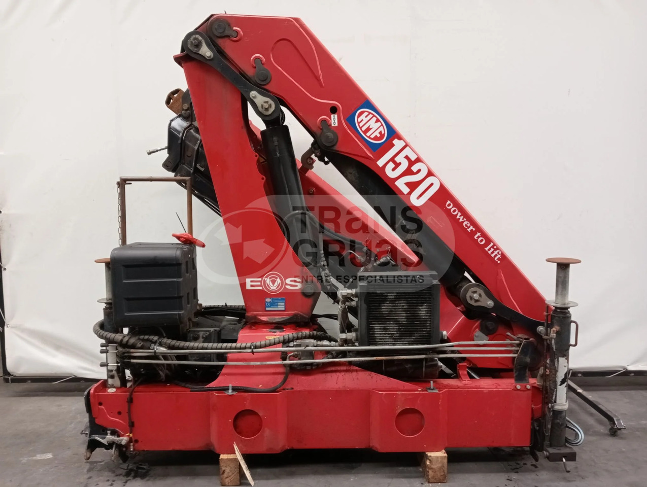 Grúa hidráulica HMF 1520 K4 - Kraana-manipulaator: pilt 1 Grúa hidráulica HMF 1520 K4 - Kraana-manipulaator: pilt 1