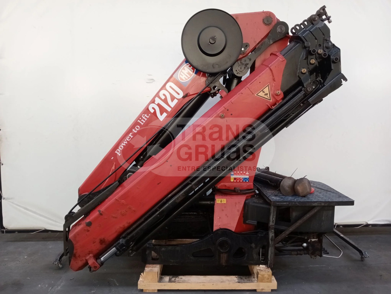 Grúa hidráulica HMF 2120 K RC - Kraana-manipulaator: pilt 2 Grúa hidráulica HMF 2120 K RC - Kraana-manipulaator: pilt 2