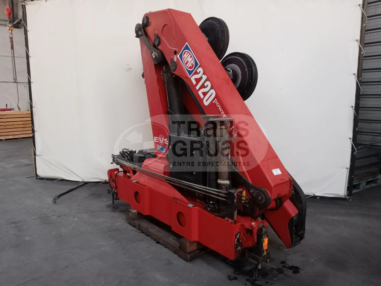 Grúa hidráulica HMF 2120 K4 - Kraana-manipulaator: pilt 3 Grúa hidráulica HMF 2120 K4 - Kraana-manipulaator: pilt 3