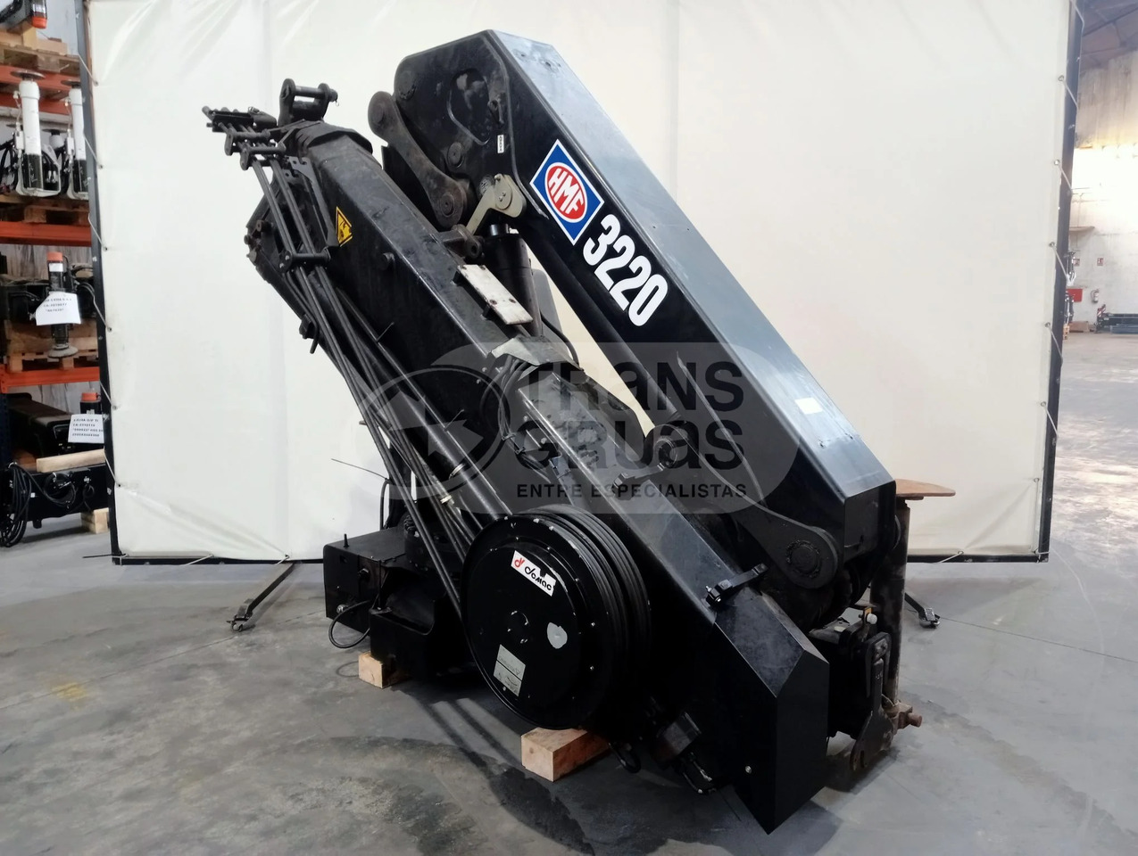 Grúa hidráulica HMF 3220 K5 - Kraana-manipulaator: pilt 3 Grúa hidráulica HMF 3220 K5 - Kraana-manipulaator: pilt 3