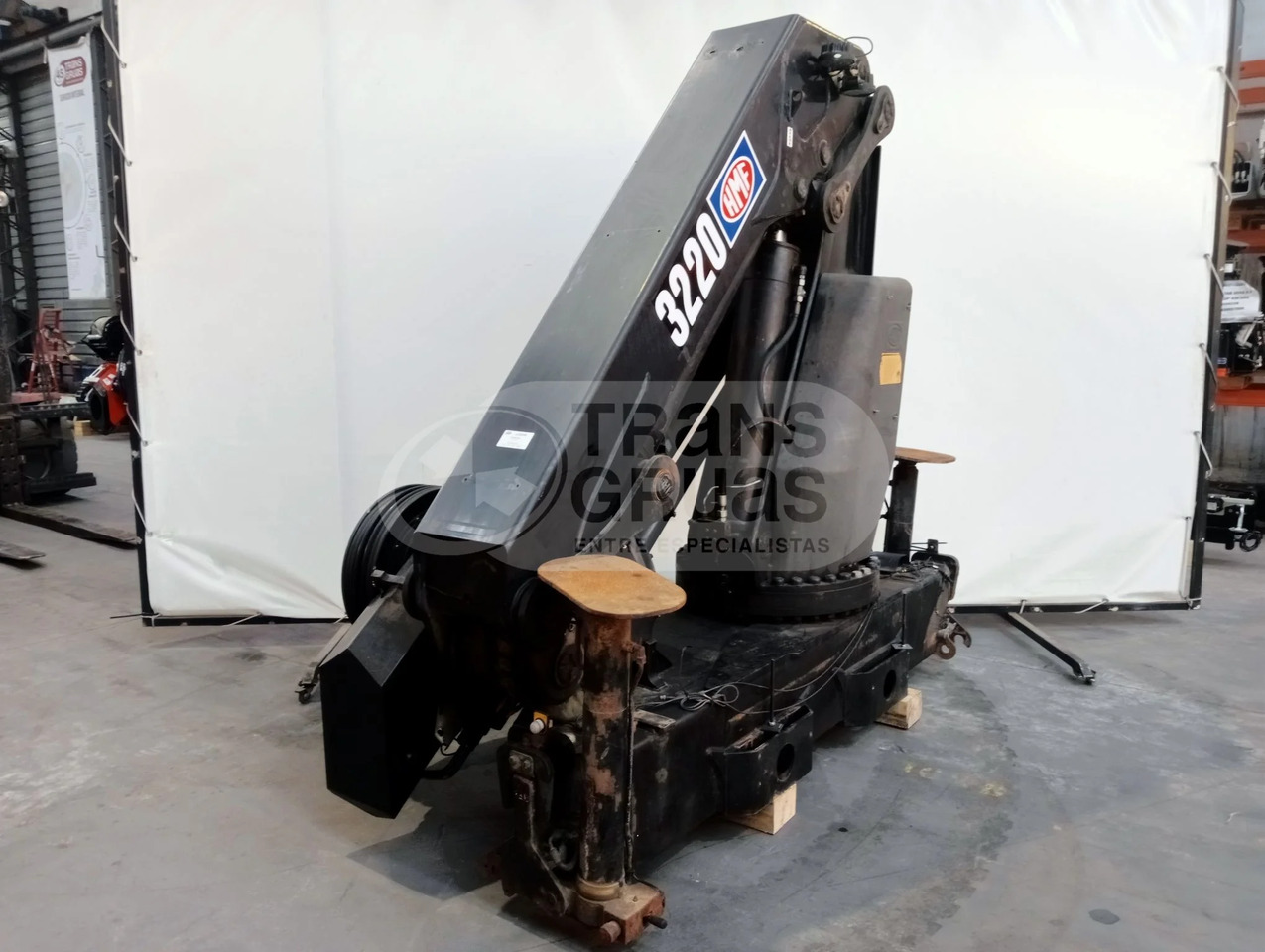 Grúa hidráulica HMF 3220 K5 - Kraana-manipulaator: pilt 2 Grúa hidráulica HMF 3220 K5 - Kraana-manipulaator: pilt 2