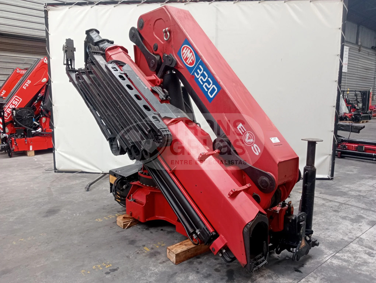 Grúa hidráulica HMF 3220 K6 - Kraana-manipulaator: pilt 1 Grúa hidráulica HMF 3220 K6 - Kraana-manipulaator: pilt 1