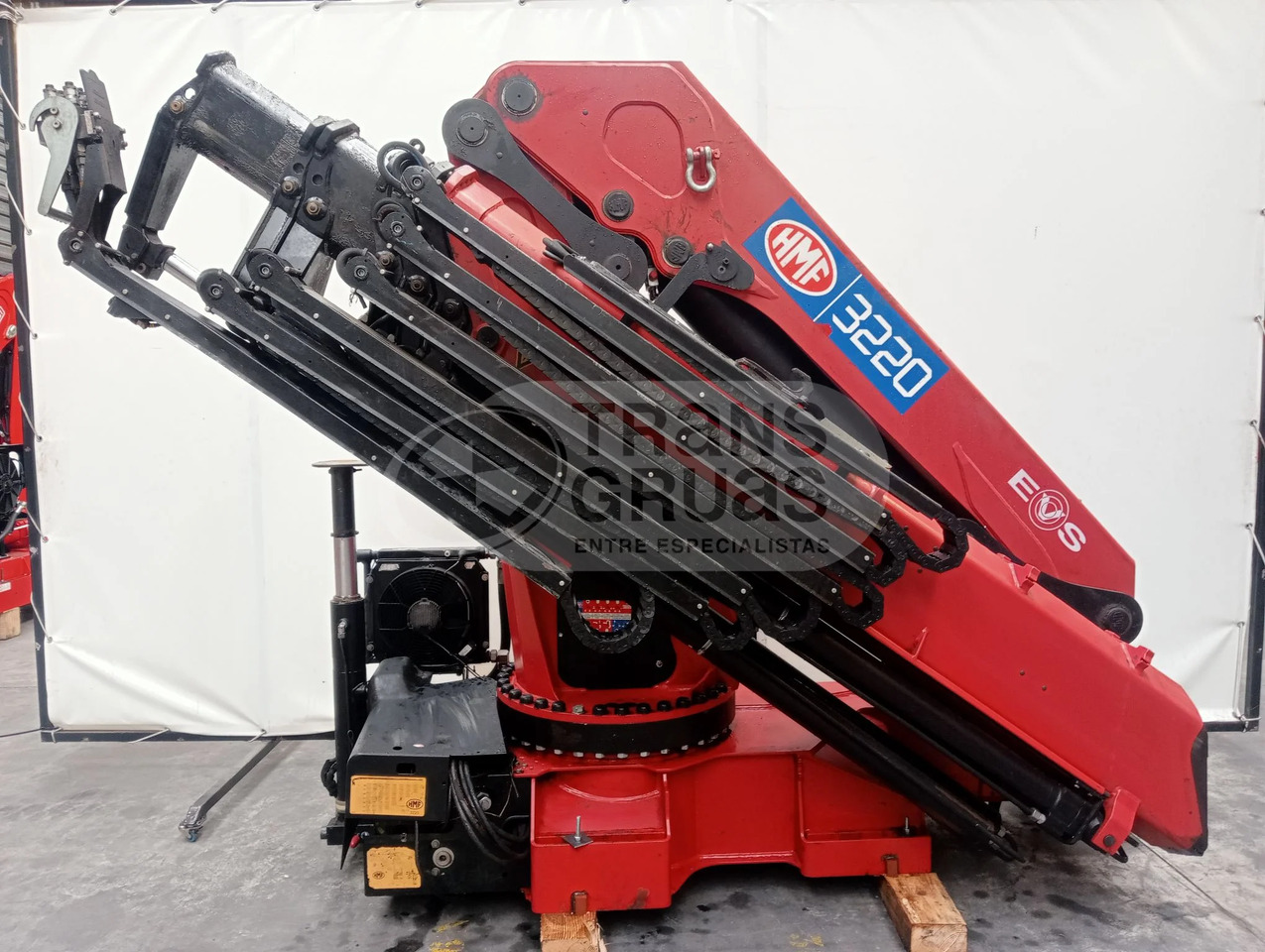 Grúa hidráulica HMF 3220 K6 - Kraana-manipulaator: pilt 2 Grúa hidráulica HMF 3220 K6 - Kraana-manipulaator: pilt 2