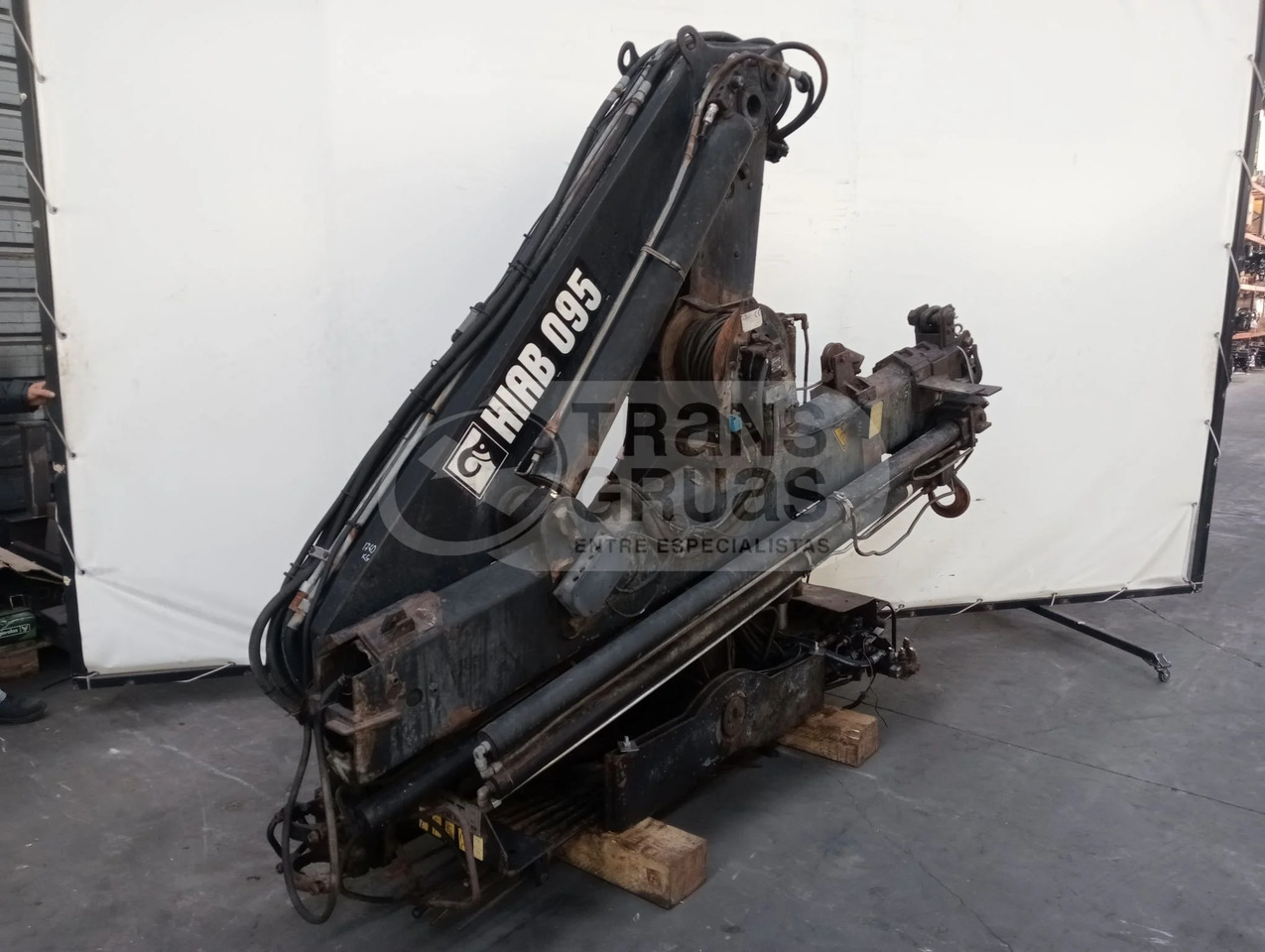 Grúa hidráulica Hiab 095-3 - Kraana-manipulaator: pilt 3 Grúa hidráulica Hiab 095-3 - Kraana-manipulaator: pilt 3