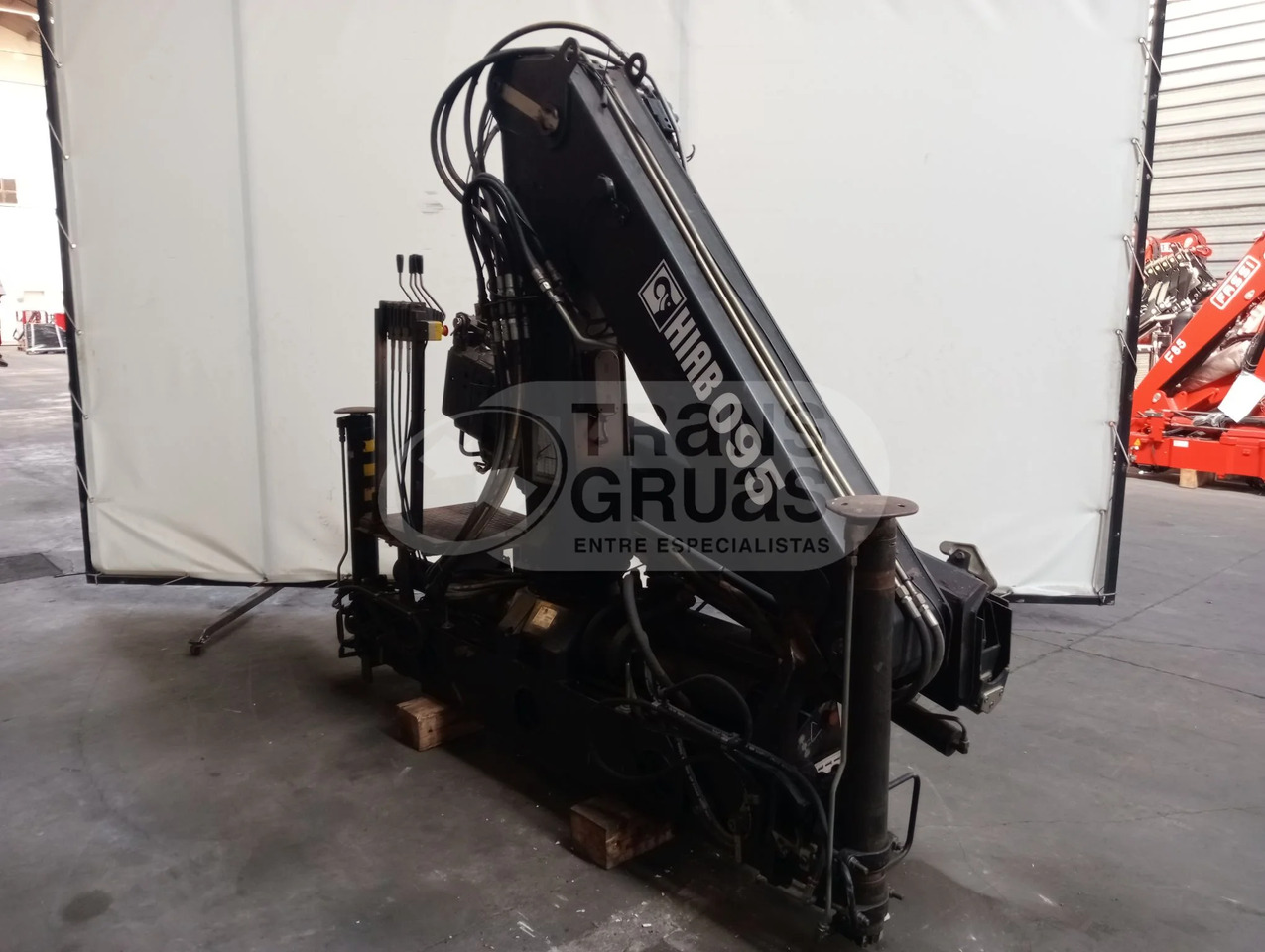 Grúa hidráulica Hiab 095-3 - Kraana-manipulaator: pilt 4 Grúa hidráulica Hiab 095-3 - Kraana-manipulaator: pilt 4