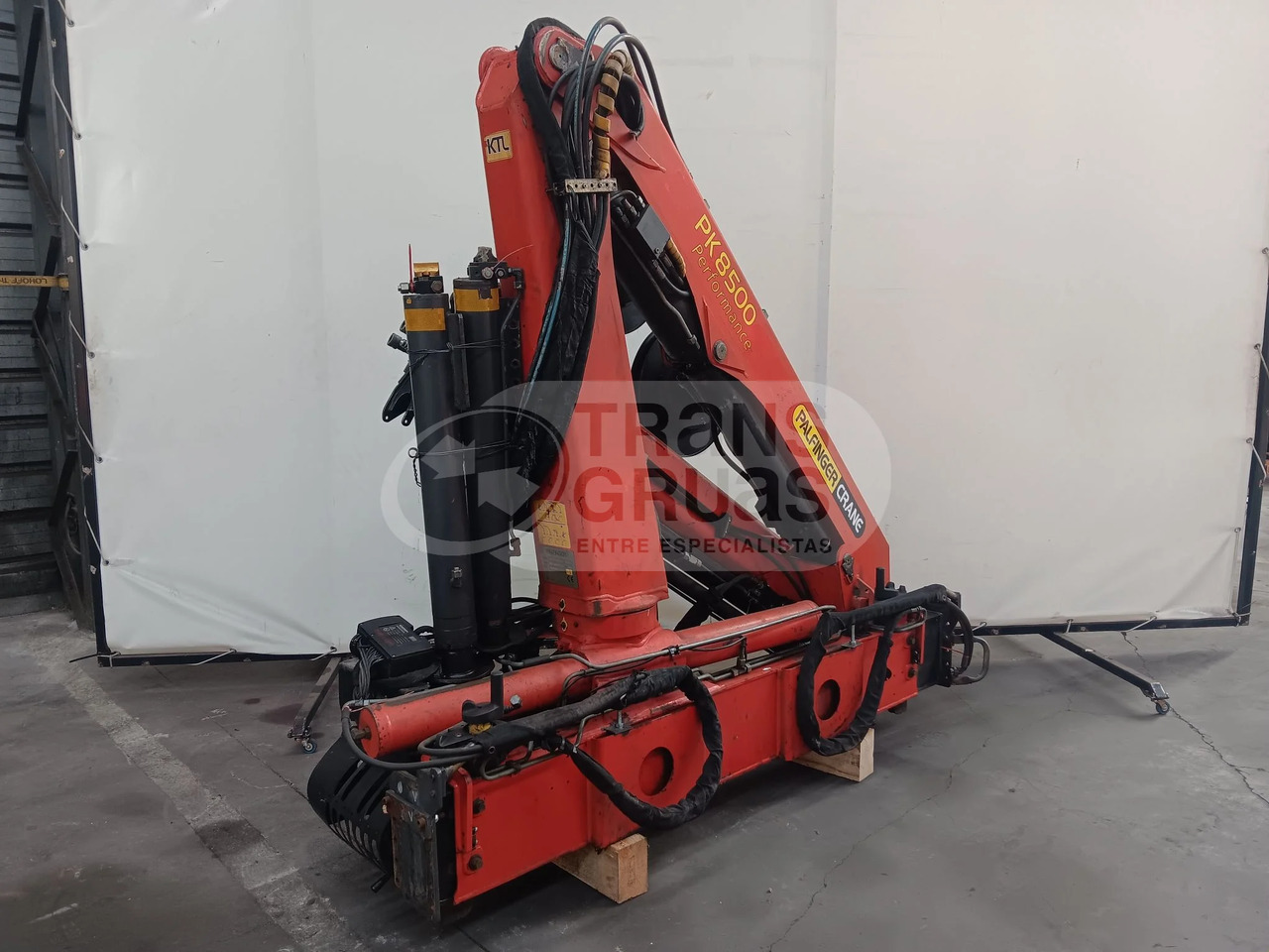 Grúa hidráulica Palfinger PK 8500 - Kraana-manipulaator: pilt 4 Grúa hidráulica Palfinger PK 8500 - Kraana-manipulaator: pilt 4