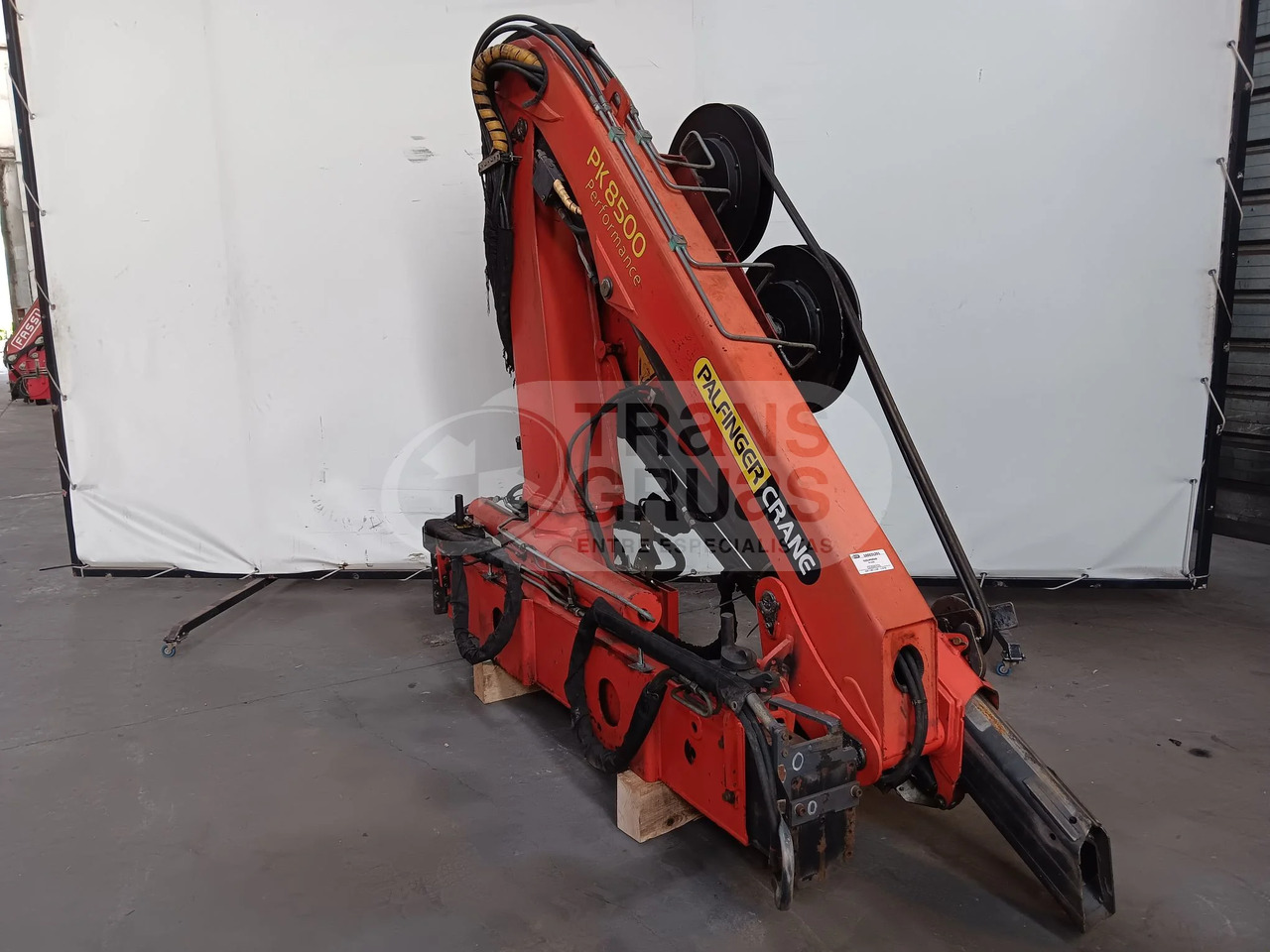 Grúa hidráulica Palfinger PK 8500 - Kraana-manipulaator: pilt 3 Grúa hidráulica Palfinger PK 8500 - Kraana-manipulaator: pilt 3