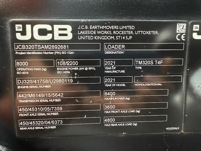 JCB TM 320 S T4F - Teleskooplaadur: pilt 5 JCB TM 320 S T4F - Teleskooplaadur: pilt 5