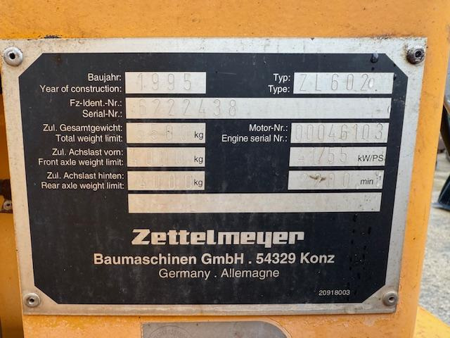 Zettelmeyer ZL 602 - Rataslaadur: pilt 5 Zettelmeyer ZL 602 - Rataslaadur: pilt 5