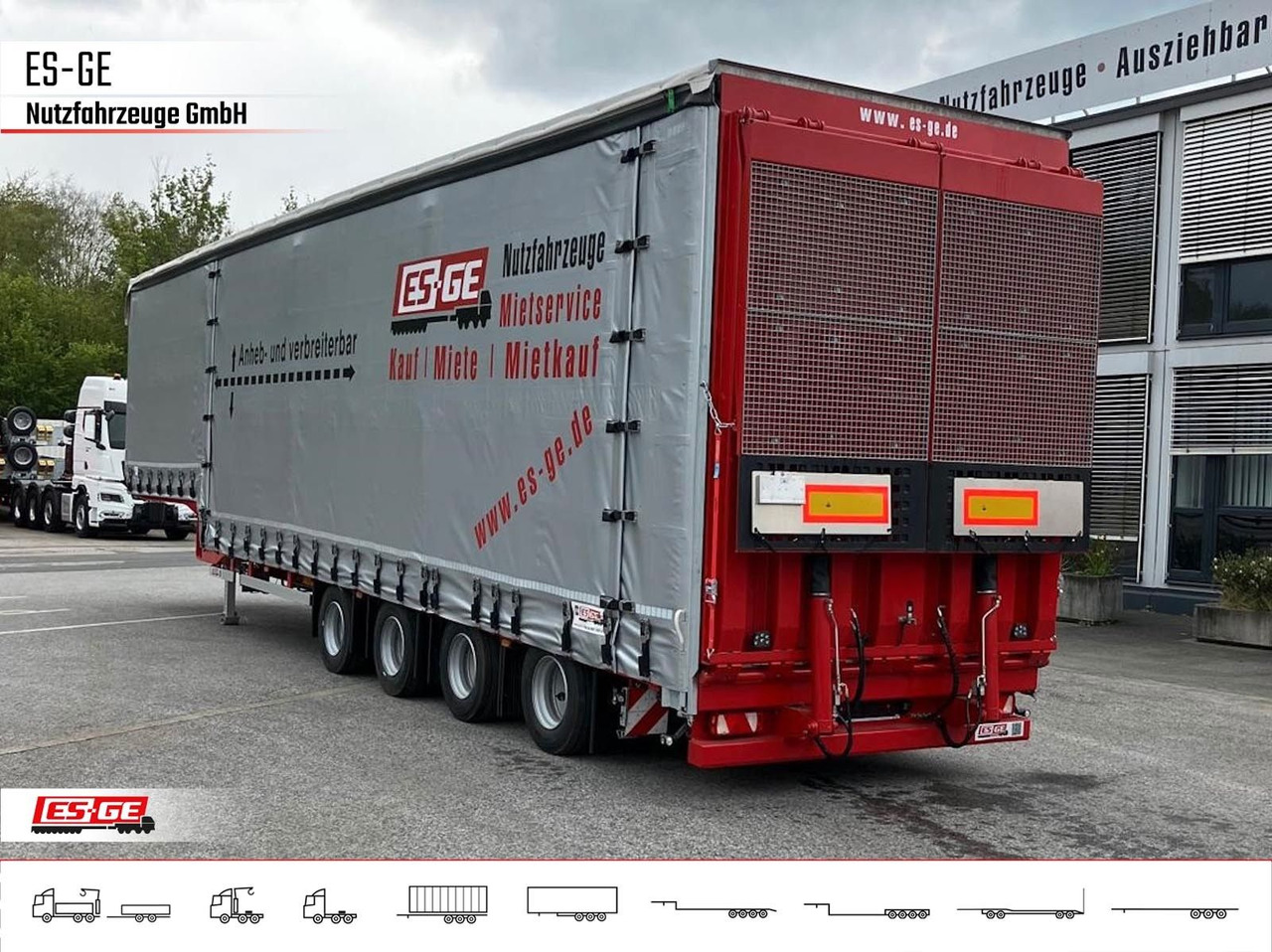 Dinkel 4-Achs-Jumbotieflader - doppelte Rampen Dinkel 4-Achs-Jumbotieflader - doppelte Rampen - Madal platvormpoolhaagis: pilt 1 Dinkel 4-Achs-Jumbotieflader - doppelte Rampen Dinkel 4-Achs-Jumbotieflader - doppelte Rampen - Madal platvormpoolhaagis: pilt 1