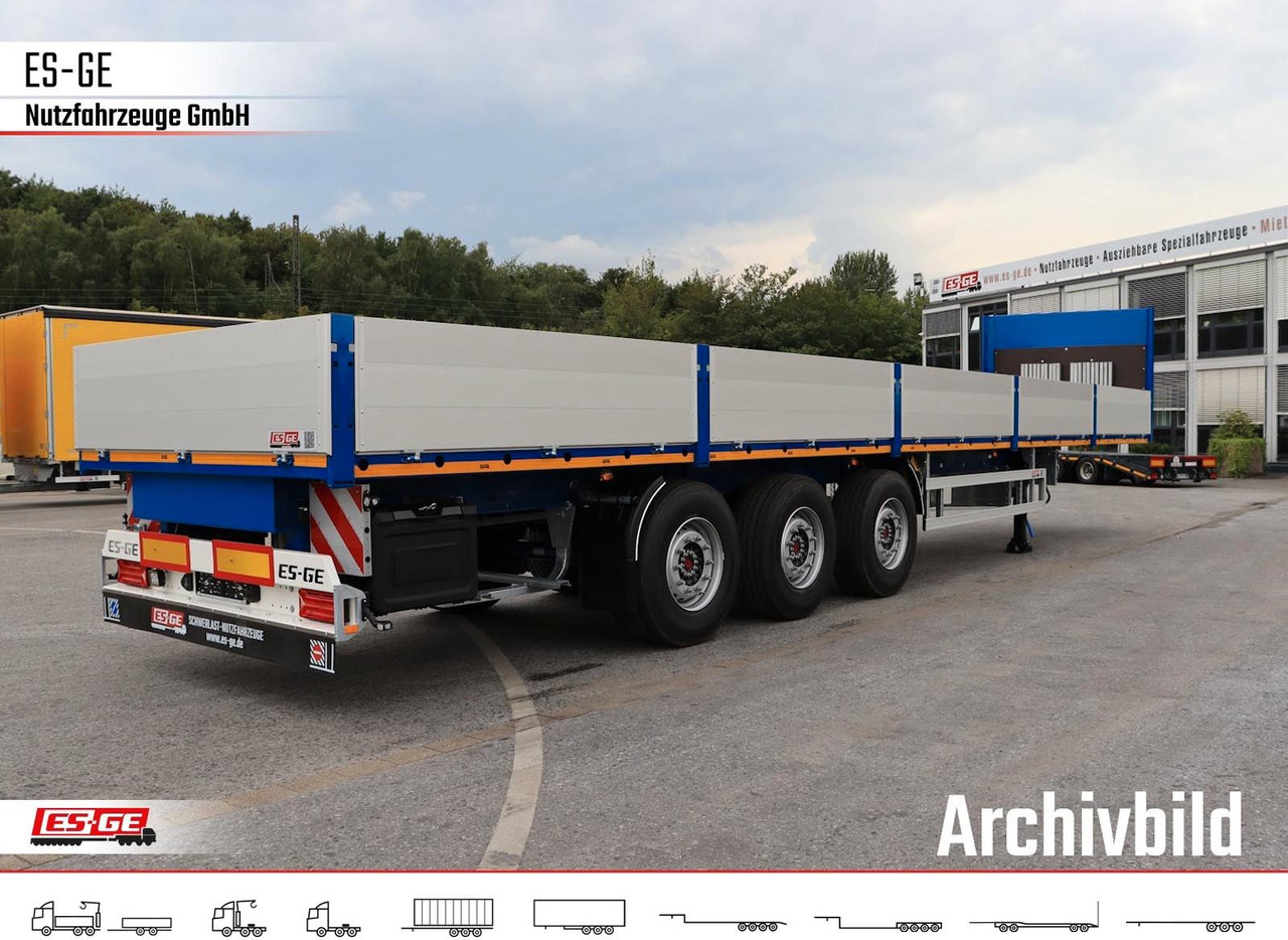 ES-GE 3-Achs Sattelanhänger - Bordwände + CV - Platvorm/ Madelpoolhaagis: pilt 4 ES-GE 3-Achs Sattelanhänger - Bordwände + CV - Platvorm/ Madelpoolhaagis: pilt 4