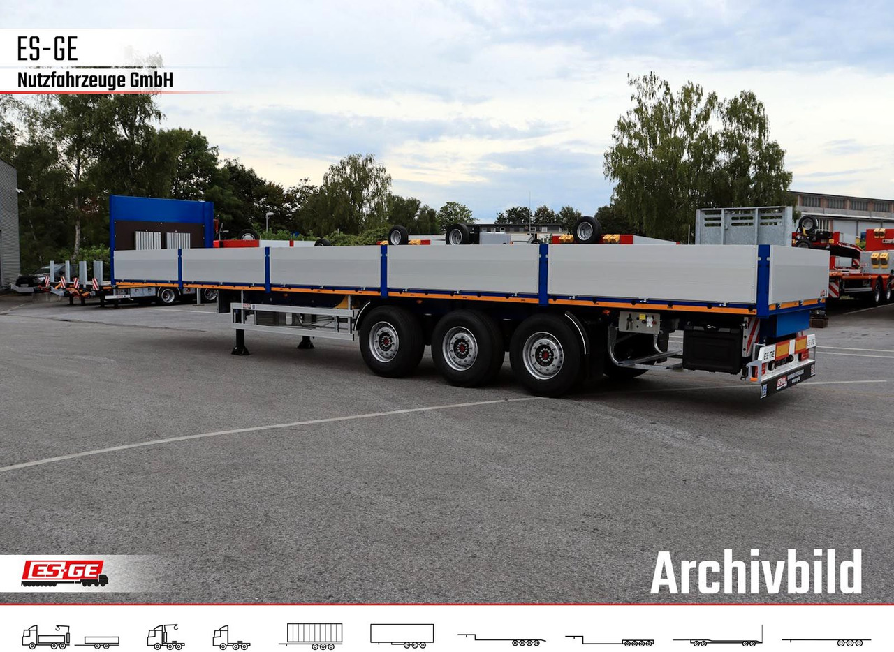 ES-GE 3-Achs Sattelanhänger - Bordwände + CV - Platvorm/ Madelpoolhaagis: pilt 1 ES-GE 3-Achs Sattelanhänger - Bordwände + CV - Platvorm/ Madelpoolhaagis: pilt 1