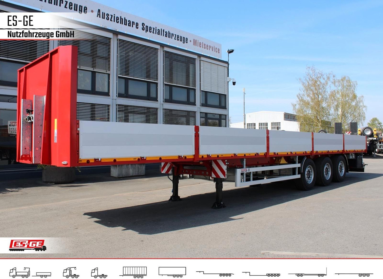 ES-GE 3-Achs Sattelanhänger -Bordwände - Platvorm/ Madelpoolhaagis: pilt 1 ES-GE 3-Achs Sattelanhänger -Bordwände - Platvorm/ Madelpoolhaagis: pilt 1