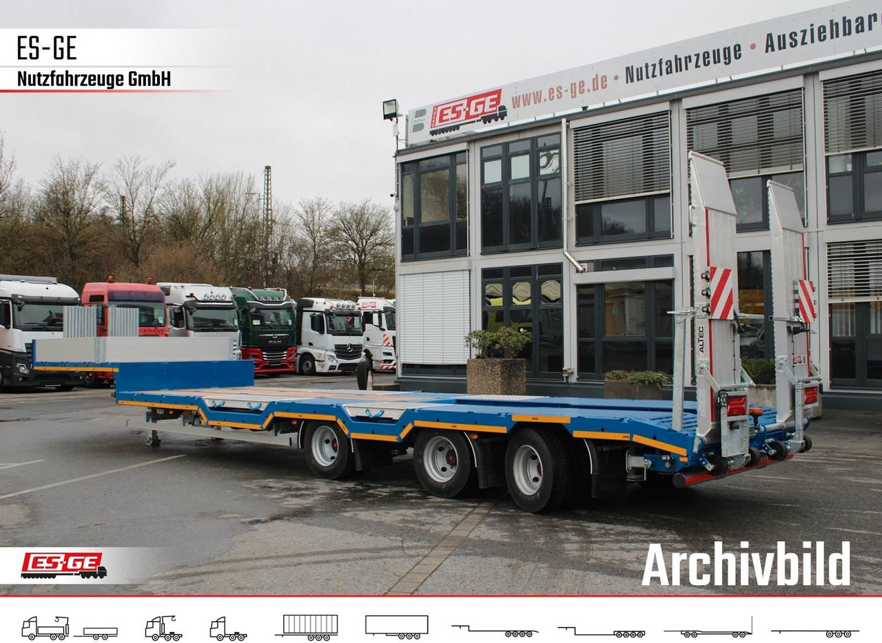 ES-GE 3-Achs-Satteltieflader - Radmulden - Madal platvormpoolhaagis: pilt 1 ES-GE 3-Achs-Satteltieflader - Radmulden - Madal platvormpoolhaagis: pilt 1