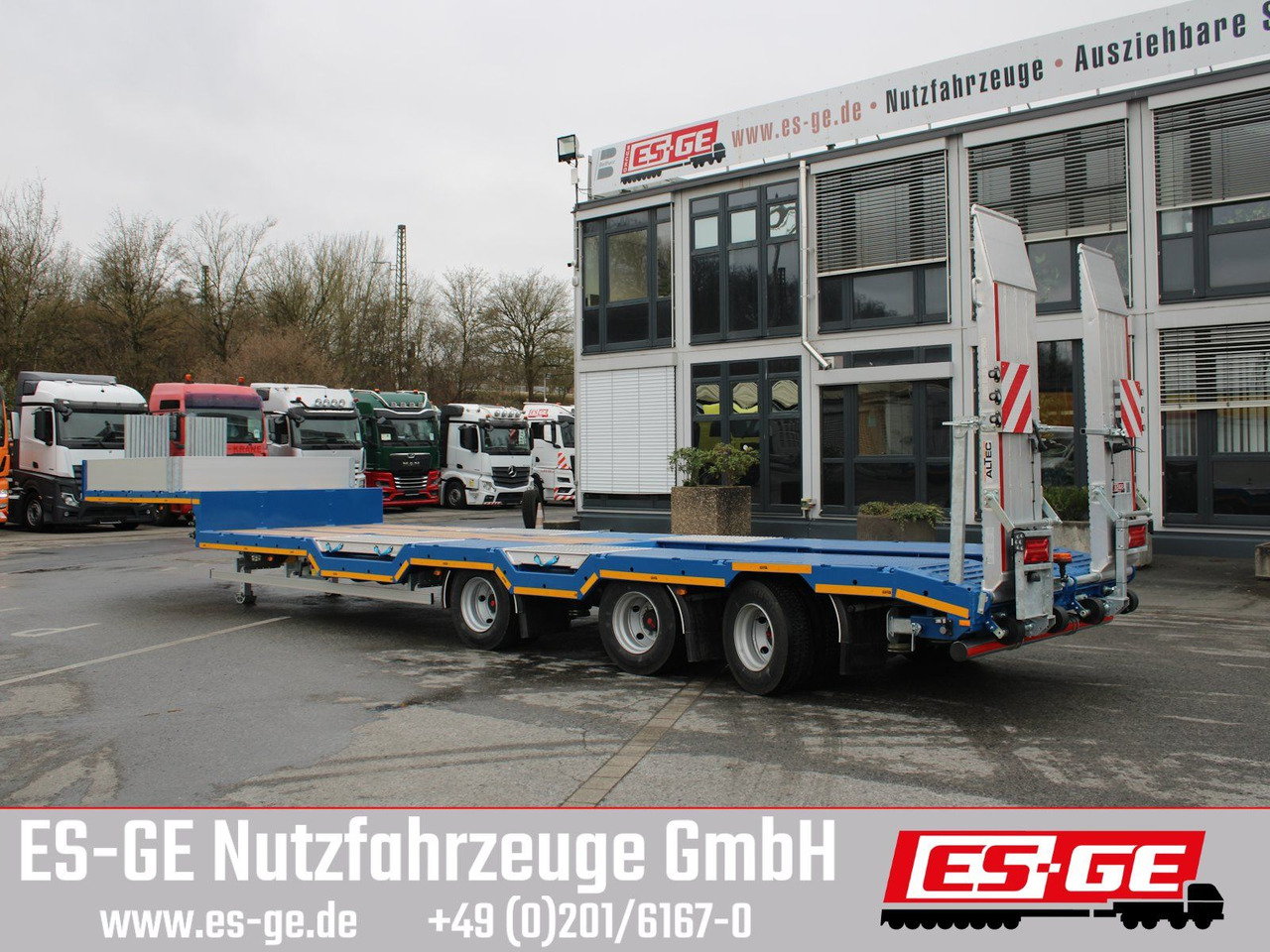 ES-GE 3-Achs-Satteltieflader - Radmulden - Madal platvormpoolhaagis: pilt 1 ES-GE 3-Achs-Satteltieflader - Radmulden - Madal platvormpoolhaagis: pilt 1