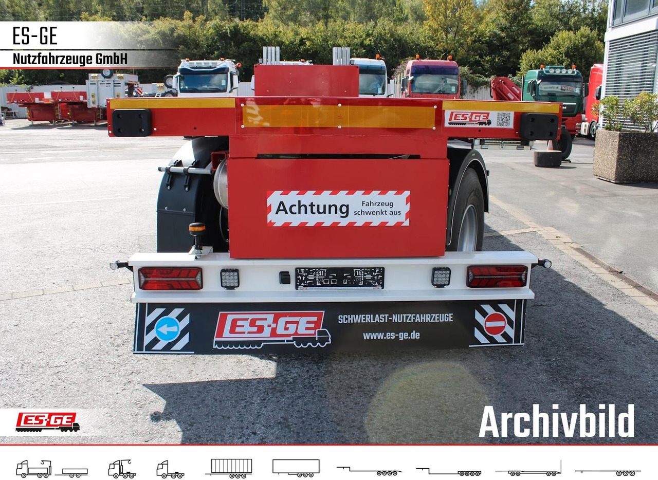 Platvorm/ Madelpoolhaagis ES-GE 4-Achs-Ballastauflieger: pilt 6