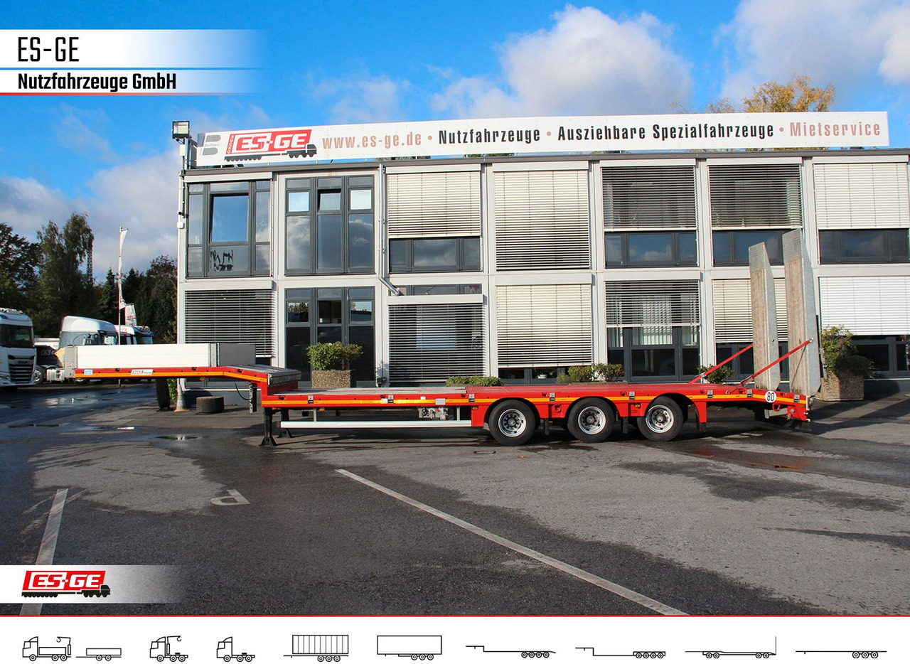 Faymonville MAX Trailer MAX100 Semi-Tieflader 1tlg. Rampen - Madal platvormpoolhaagis: pilt 3 Faymonville MAX Trailer MAX100 Semi-Tieflader 1tlg. Rampen - Madal platvormpoolhaagis: pilt 3