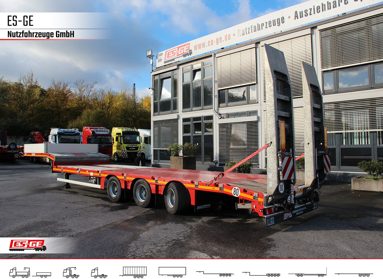 Faymonville MAX Trailer MAX100 Semi-Tieflader 1tlg. Rampen - Madal platvormpoolhaagis: pilt 2 Faymonville MAX Trailer MAX100 Semi-Tieflader 1tlg. Rampen - Madal platvormpoolhaagis: pilt 2