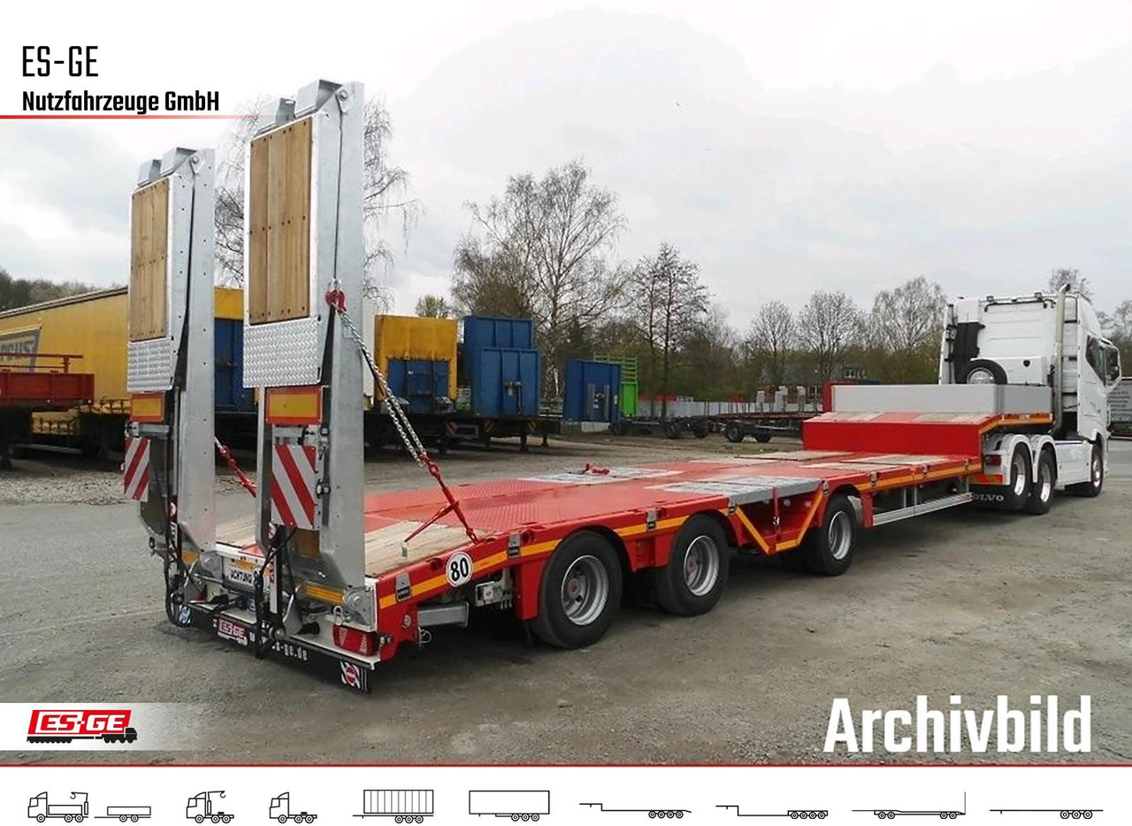 Faymonville MAX Trailer MAX100 Semi-Tieflader Radmulden - Madal platvormpoolhaagis: pilt 1 Faymonville MAX Trailer MAX100 Semi-Tieflader Radmulden - Madal platvormpoolhaagis: pilt 1