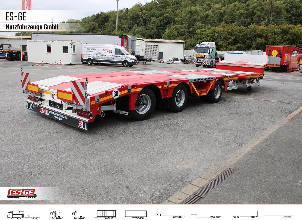Faymonville MAX Trailer MAX100 Semi-Tieflader Radmulden - Madal platvormpoolhaagis: pilt 2 Faymonville MAX Trailer MAX100 Semi-Tieflader Radmulden - Madal platvormpoolhaagis: pilt 2