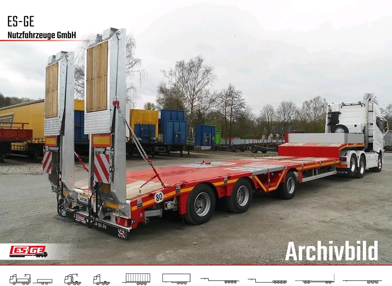 Faymonville MAX Trailer MAX100 Semi-Tieflader Radmulden - Madal platvormpoolhaagis: pilt 1 Faymonville MAX Trailer MAX100 Semi-Tieflader Radmulden - Madal platvormpoolhaagis: pilt 1