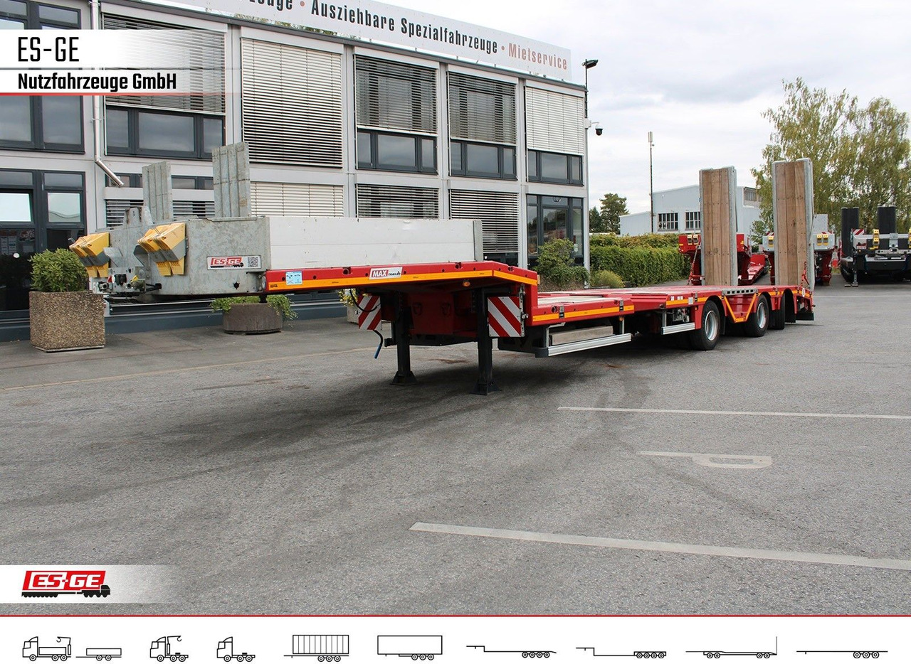 Faymonville MAX Trailer MAX100 Semi-Tieflader Radmulden - Madal platvormpoolhaagis: pilt 1 Faymonville MAX Trailer MAX100 Semi-Tieflader Radmulden - Madal platvormpoolhaagis: pilt 1