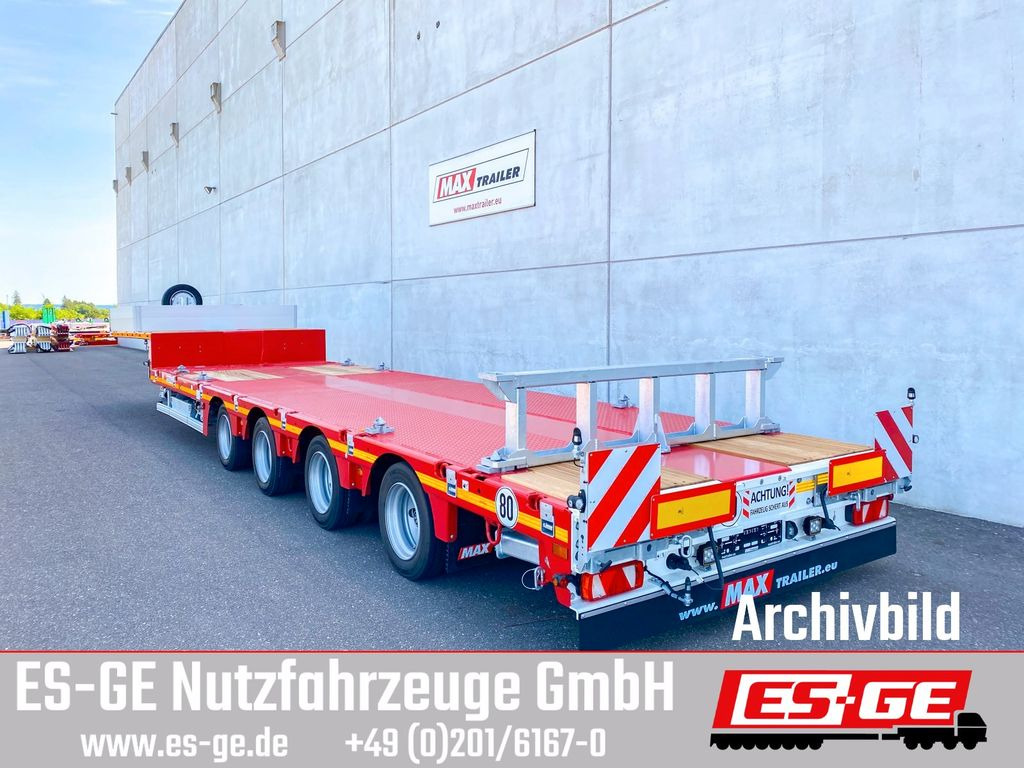 Uus Madal platvormpoolhaagis Faymonville MAX Trailer MAX110 Semi-Tieflader: pilt 6