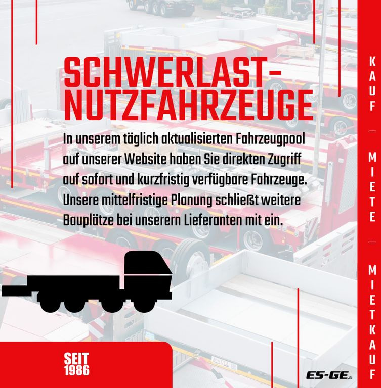 Uus Platvorm/ Madelpoolhaagis Faymonville MAX Trailer MAX210 Telesattel Megatrailer: pilt 13