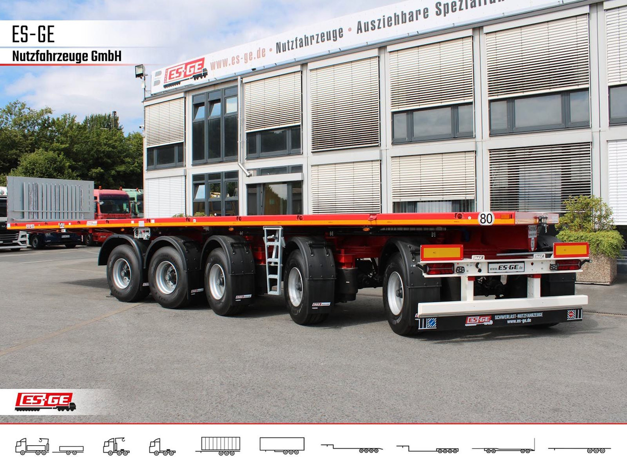 Faymonville MAX Trailer MAX410 Ballastauflieger - Platvorm/ Madelpoolhaagis: pilt 1 Faymonville MAX Trailer MAX410 Ballastauflieger - Platvorm/ Madelpoolhaagis: pilt 1