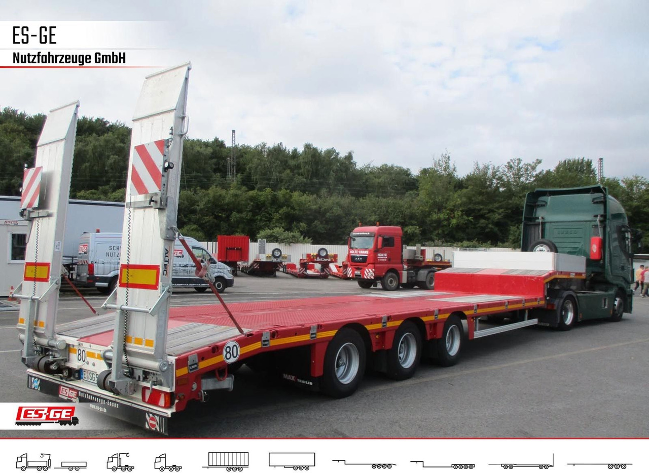 Faymonville MAX100 Semi-Tieflader Faymonville MAX100 Semi-Tieflader - Madal platvormpoolhaagis: pilt 1 Faymonville MAX100 Semi-Tieflader Faymonville MAX100 Semi-Tieflader - Madal platvormpoolhaagis: pilt 1
