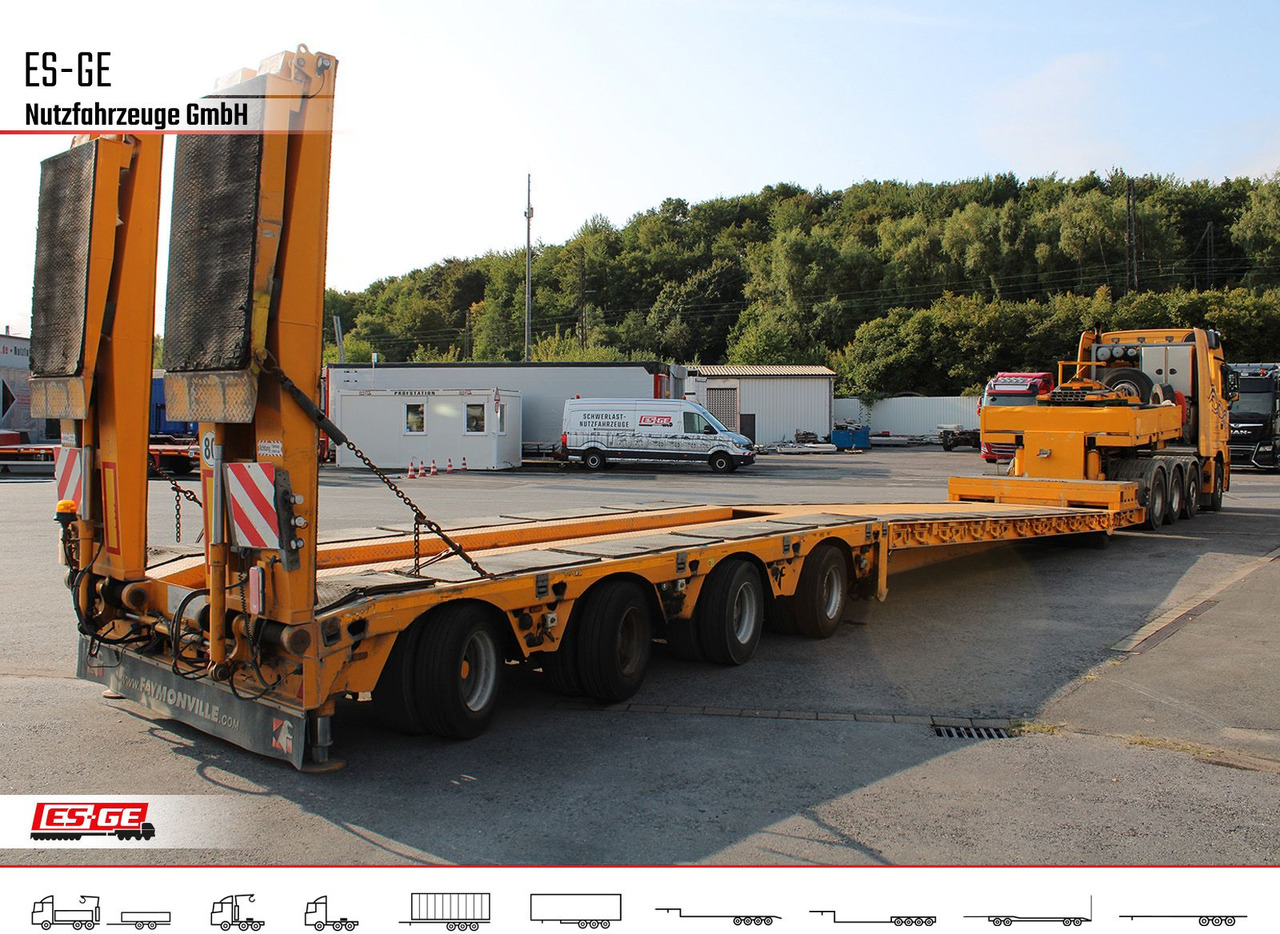 Faymonville Megamax Tiefbett 4x10 t - Madal platvormpoolhaagis: pilt 3 Faymonville Megamax Tiefbett 4x10 t - Madal platvormpoolhaagis: pilt 3