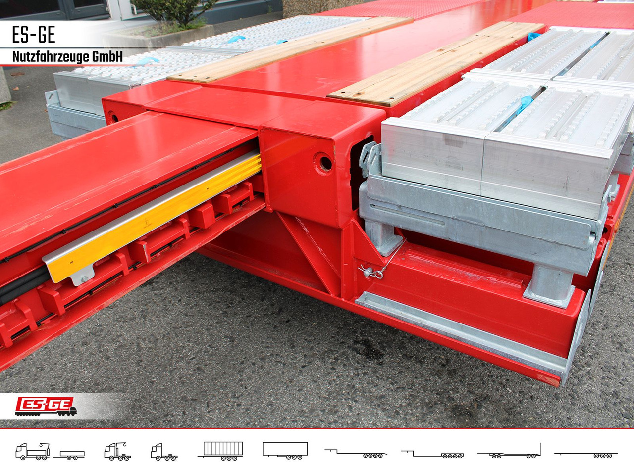 Madal platvormpoolhaagis Faymonville Multimax Satteltieflader (1+2) - nachlaufgelenkt: pilt 11