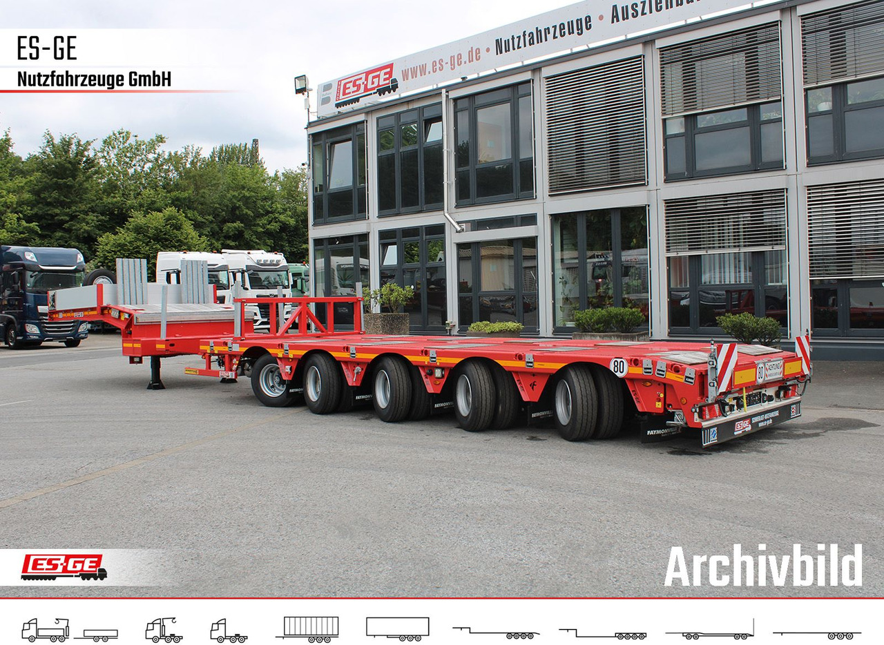 Faymonville Multimax Satteltieflader - hydr. gelenkt - Madal platvormpoolhaagis: pilt 1 Faymonville Multimax Satteltieflader - hydr. gelenkt - Madal platvormpoolhaagis: pilt 1