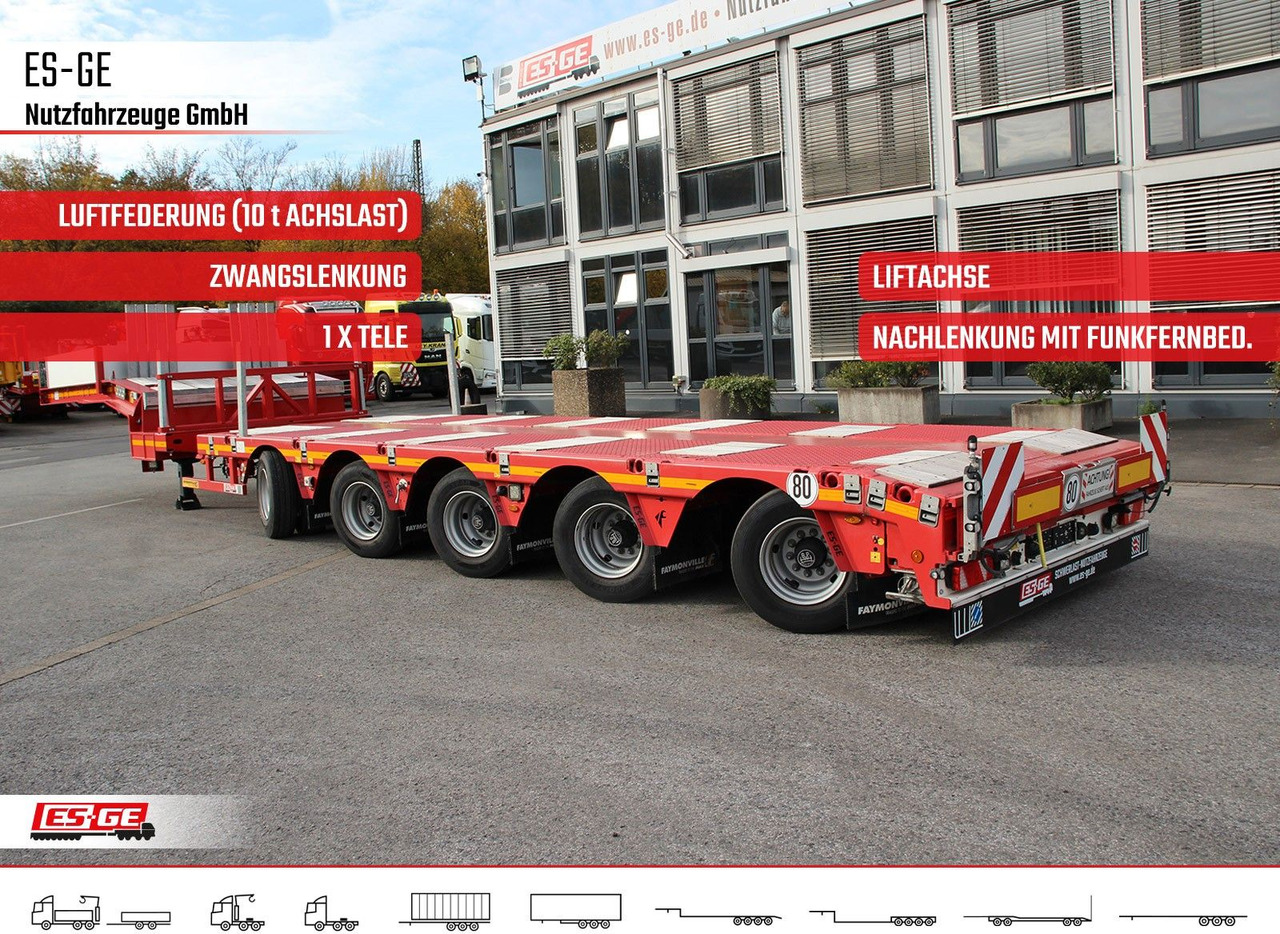 Faymonville Multimax Satteltieflader - hydr. gelenkt - Madal platvormpoolhaagis: pilt 1 Faymonville Multimax Satteltieflader - hydr. gelenkt - Madal platvormpoolhaagis: pilt 1