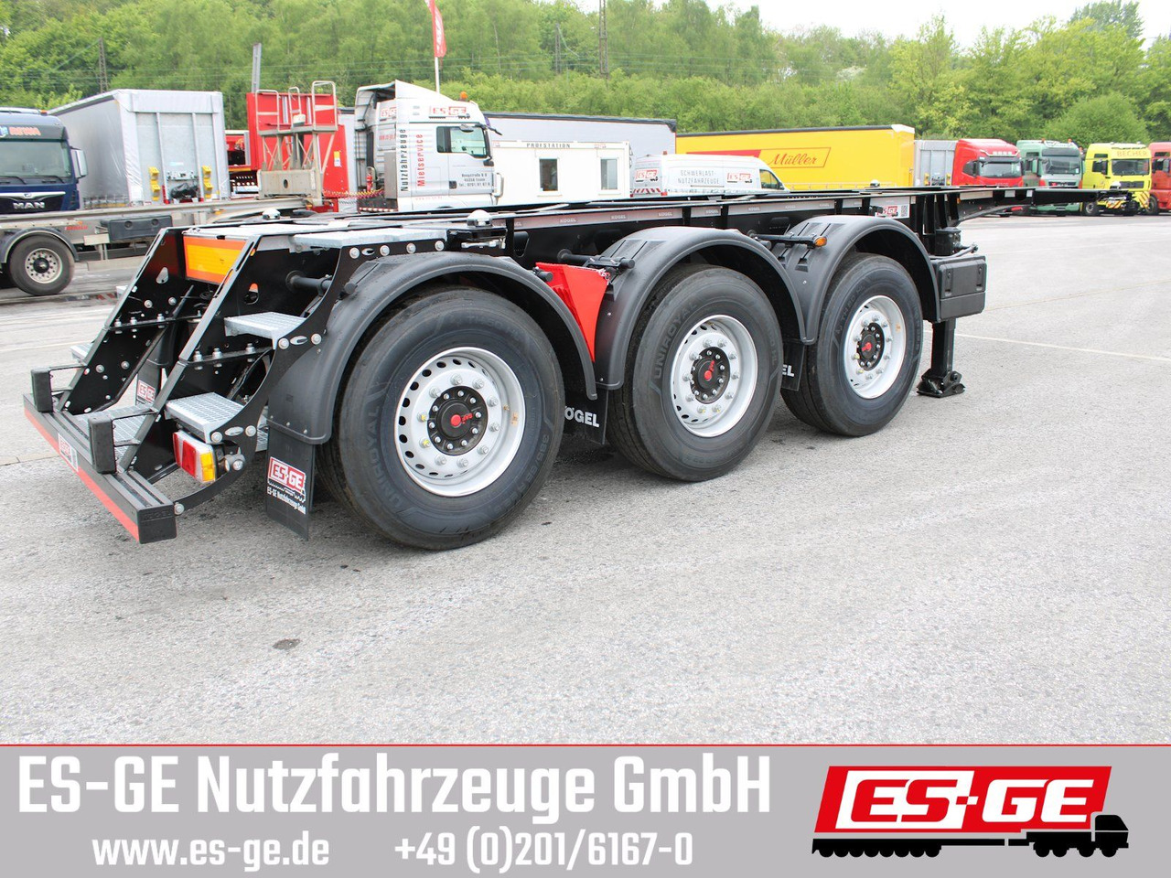 Kögel PORT 20 TANKPLEX Containerchassis - Konteinerveduk/ Tõstukiga poolhaagis: pilt 3 Kögel PORT 20 TANKPLEX Containerchassis - Konteinerveduk/ Tõstukiga poolhaagis: pilt 3