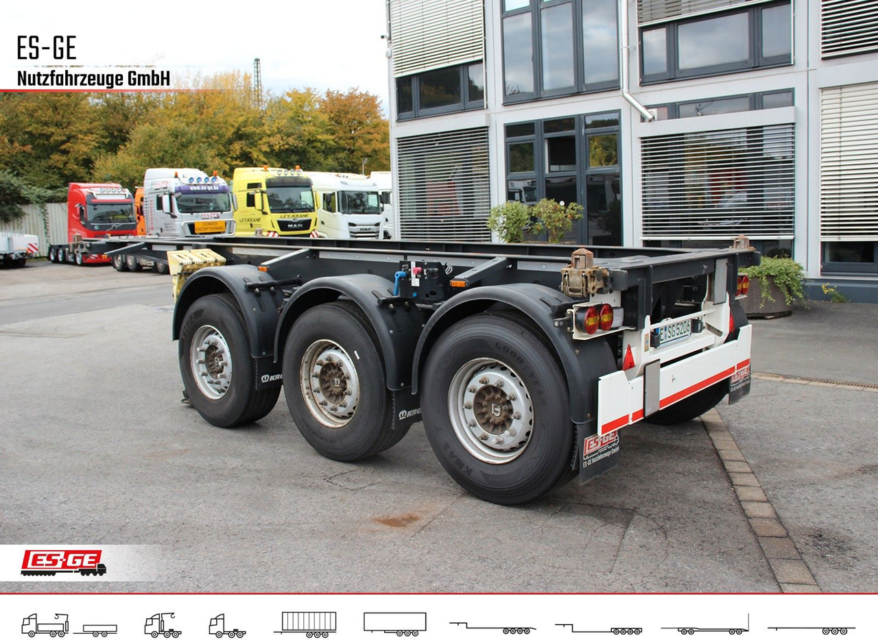 Krone 3-Achs-Containerchassis 20' - Konteinerveduk/ Tõstukiga poolhaagis: pilt 2 Krone 3-Achs-Containerchassis 20' - Konteinerveduk/ Tõstukiga poolhaagis: pilt 2