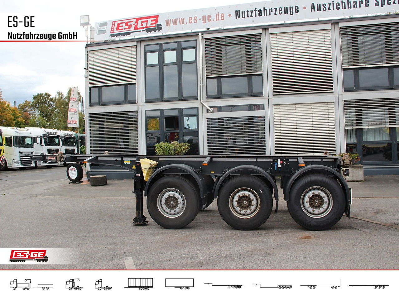 Krone 3-Achs-Containerchassis 20' - Konteinerveduk/ Tõstukiga poolhaagis: pilt 5 Krone 3-Achs-Containerchassis 20' - Konteinerveduk/ Tõstukiga poolhaagis: pilt 5