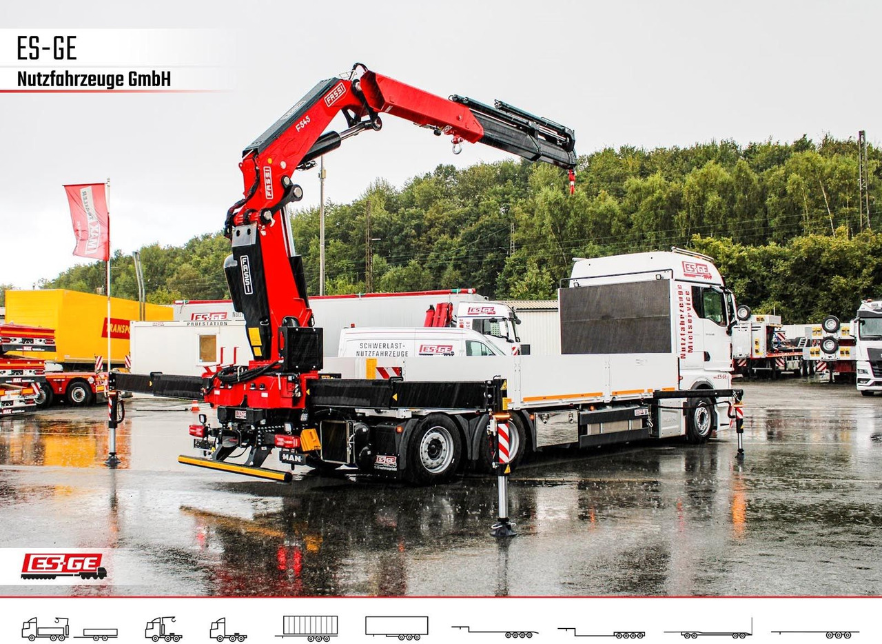 MAN TGX 26.480 6x2-4 LL CH mit Fassi F545RA.2.26 - Madelveok/ Platvormveok, Kraanaga veoauto: pilt 4 MAN TGX 26.480 6x2-4 LL CH mit Fassi F545RA.2.26 - Madelveok/ Platvormveok, Kraanaga veoauto: pilt 4