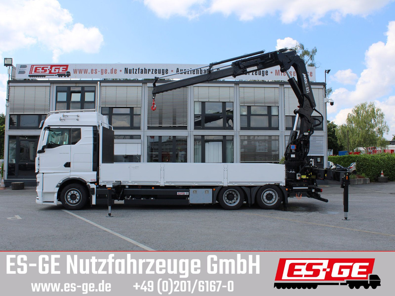 MAN TGX 26.480 6x2-4 LL CH mit MKG HLK531 a5 - Madelveok/ Platvormveok, Kraanaga veoauto: pilt 5 MAN TGX 26.480 6x2-4 LL CH mit MKG HLK531 a5 - Madelveok/ Platvormveok, Kraanaga veoauto: pilt 5