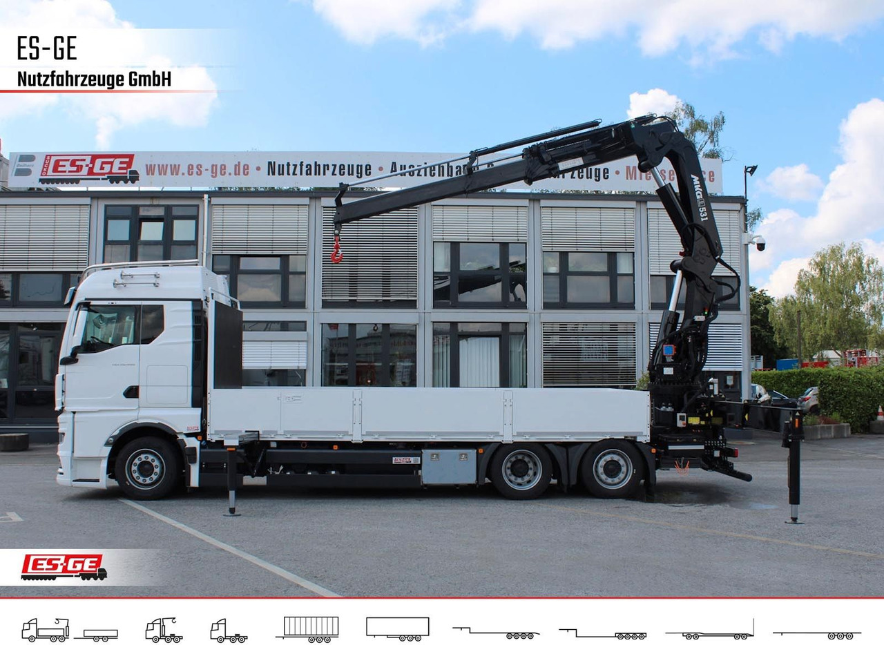 MAN TGX 26.480 6x2-4 LL CH mit MKG HLK531 a5 - Madelveok/ Platvormveok, Kraanaga veoauto: pilt 5 MAN TGX 26.480 6x2-4 LL CH mit MKG HLK531 a5 - Madelveok/ Platvormveok, Kraanaga veoauto: pilt 5