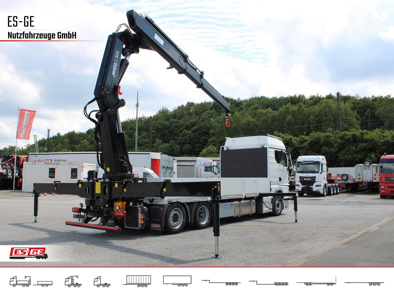 MAN TGX 26.480 6x2-4 LL CH mit MKG HLK531 a5 - Madelveok/ Platvormveok, Kraanaga veoauto: pilt 4 MAN TGX 26.480 6x2-4 LL CH mit MKG HLK531 a5 - Madelveok/ Platvormveok, Kraanaga veoauto: pilt 4