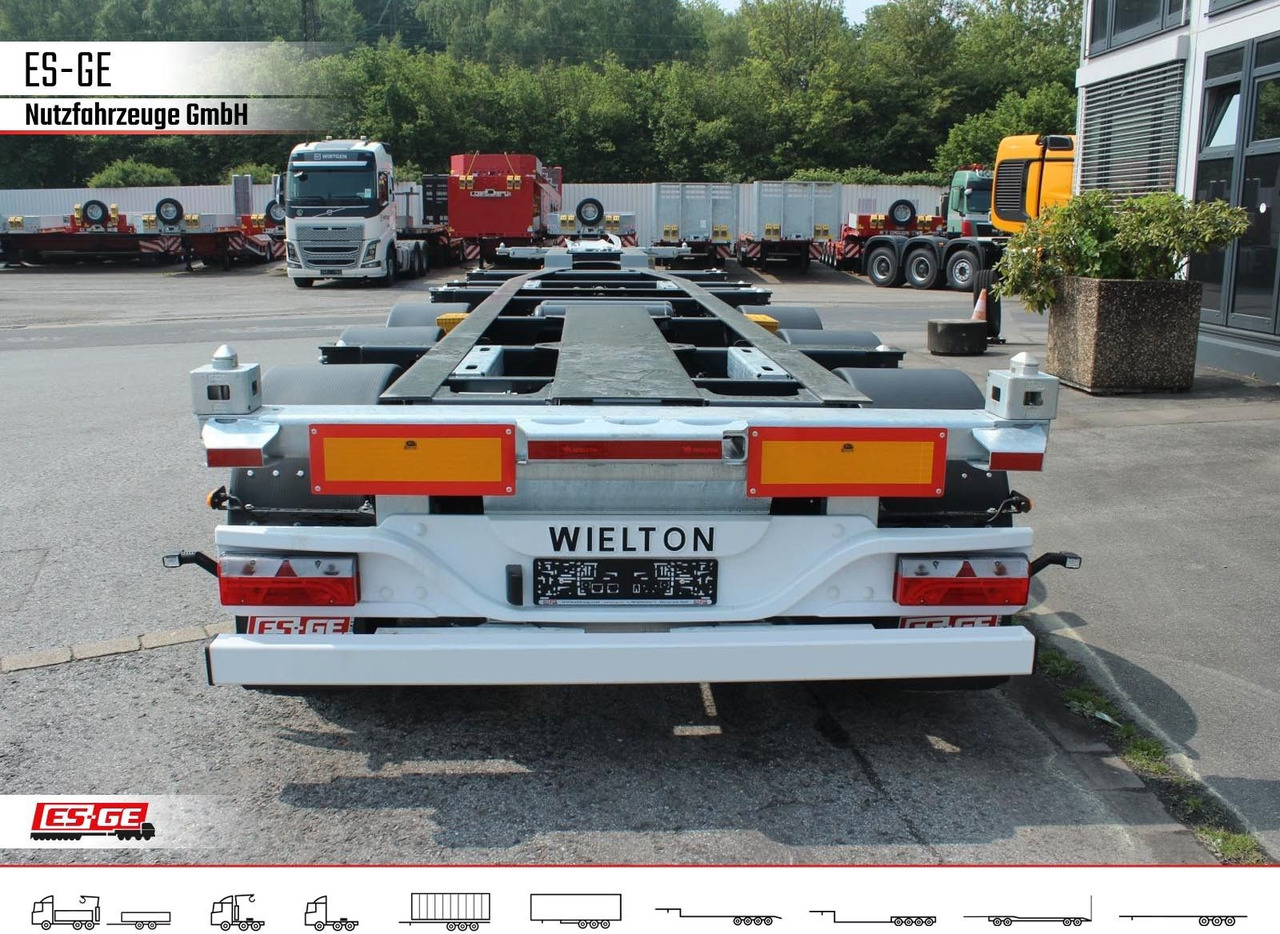Konteinerveduk/ Tõstukiga poolhaagis Wielton 3-Achs-Containerchassis - multifunktional: pilt 6