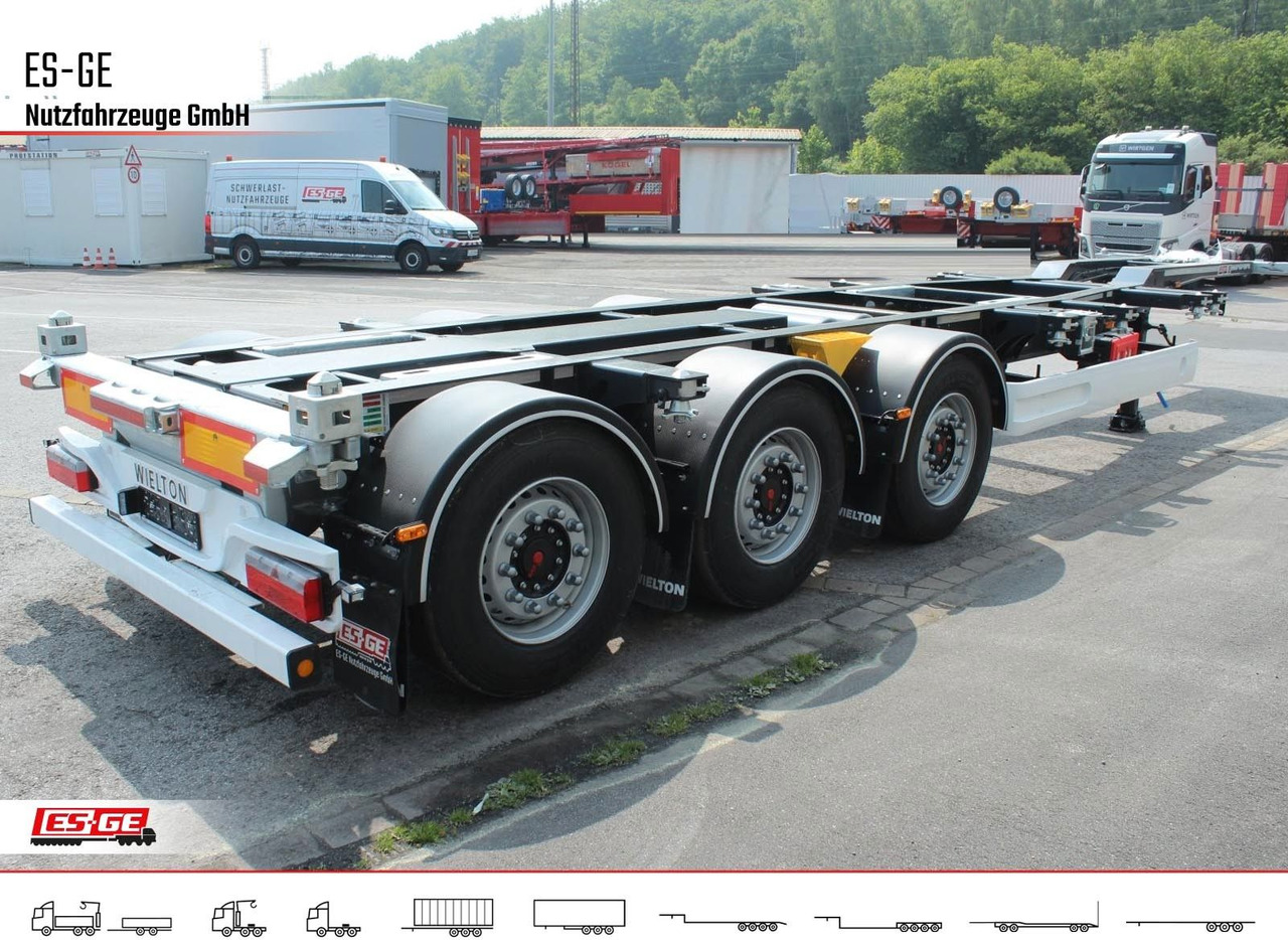 Wielton 3-Achs-Containerchassis - multifunktional - Konteinerveduk/ Tõstukiga poolhaagis: pilt 4 Wielton 3-Achs-Containerchassis - multifunktional - Konteinerveduk/ Tõstukiga poolhaagis: pilt 4